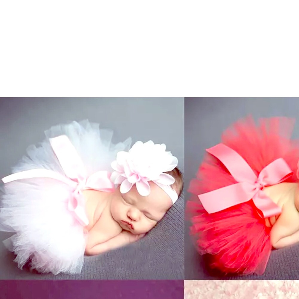 New angel wings or tutus photo props for baby.